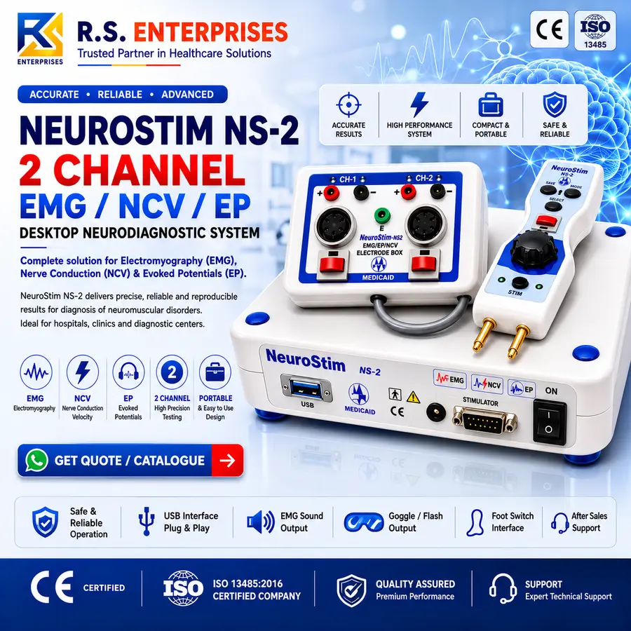 2 Channel Emg Ncv Neurostim