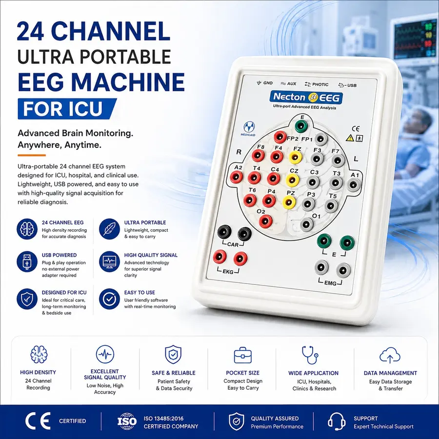 64 Channel Video EEG (NEUROMAX NMX-64) – Leading EEG Machine Dealer and Supplier Across South Asia
