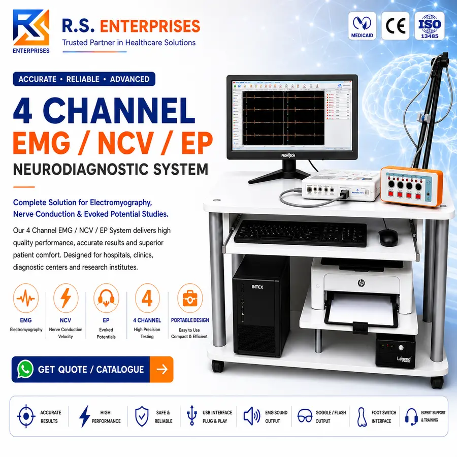 NEUROSTIM 4 Channel EMG/NCV/EP – Advanced EMG Solutions Across Eastern India